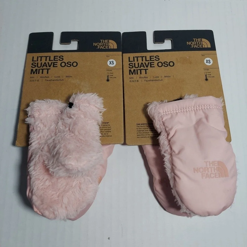 PACK OF 2 - The North Face  Girl's Size XS - Littles Osilito Winter Gloves